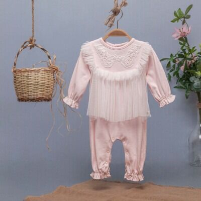 Toptan Kız Bebek Tulum 3-12M BabyZ 1097-5406 - BabyZ (1)