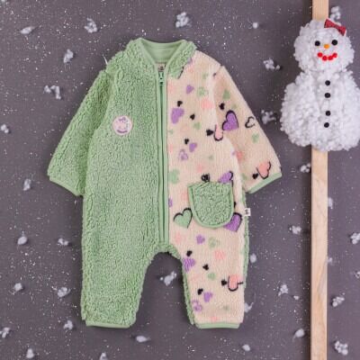 Toptan Kız Bebek Tulum 3-12M BabyZ 1097-5409 - BabyZ