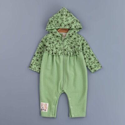 Toptan Kız Bebek Tulum 3-12M BabyZ 1097-5413 - BabyZ