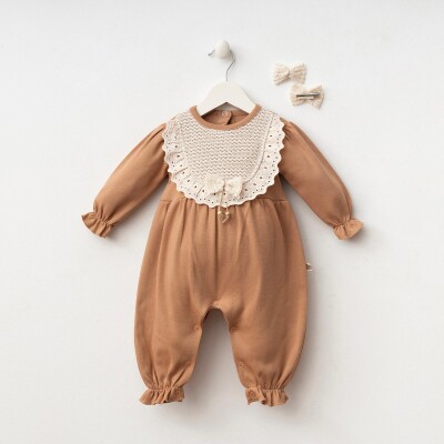 Toptan Kız Bebek Tulum 3-9M Minizeyn 2014-3006 - 12