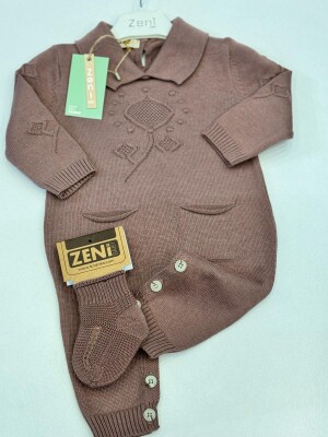 Toptan Kız Bebek Tulumu 0-18M Zeni 2049-3031 - Zeni (1)