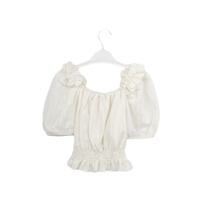 Toptan Kız Çocuk Bluz 7-10Y Büşra Bebe 1016-23171 - Büşra Bebe