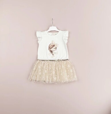 Toptan Kız Çocuk Elbise 1-4Y BabyRose 1002-4480 - BabyRose (1)