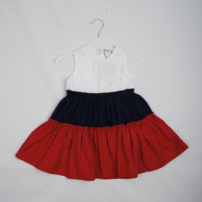 Toptan Kız Çocuk Elbise 3-6Y Büşra Bebe 1016-23196 - Büşra Bebe