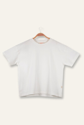Toptan Kız Çocuk Oversize Tişört 3-14Y Zeyland 1070-251Z4SCR55 - 2