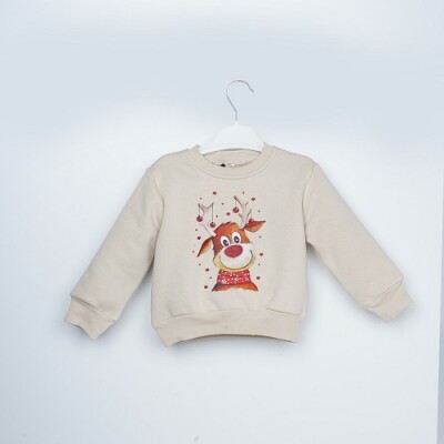 Toptan Kız Çocuk Sweatshirt 3-6Y Büşra Bebe 1016-23254 - Büşra Bebe (1)