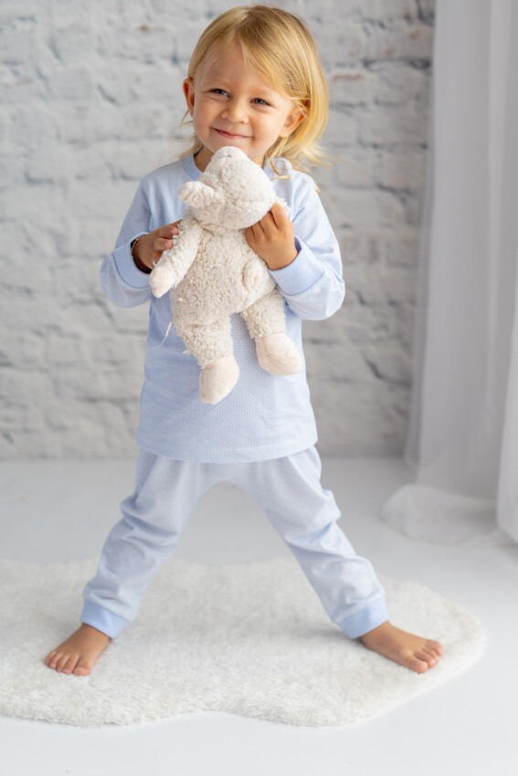 Toptan Unisex Bebek Desenli Pijama Takımı 0-18M Zeyland 1070-242Z1TJM76 - 1