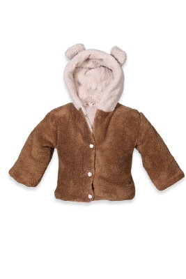 Toptan Unisex Bebek Kapüşonlu Peluş Mont 6-48M Zeyland 1070-242Z1MNT-1 - Zeyland (1)