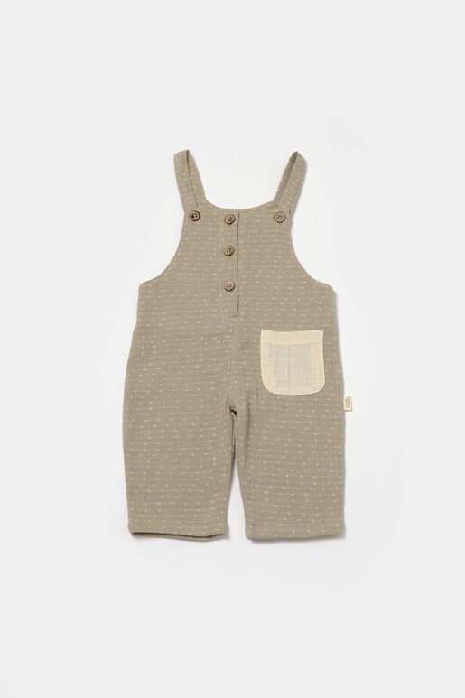 Toptan Unisex Bebek Salopet 3-24M %100 Pamuk Baby Cosy 2022-CSYM7043 - 1