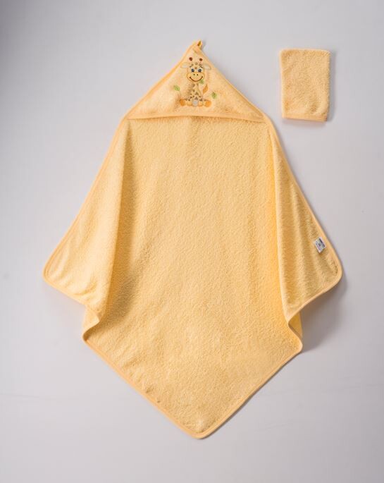 Toptan Unisex Keseli Banyo Havlusu Takımı 80x80 Ramel Kids 1072-351 - 6