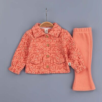 Wholesale Baby Girls 2-Piece Set 6-24M BabyZ 1097-5766 Nar Çiçeği