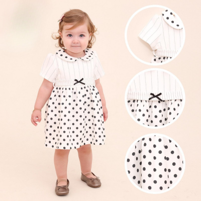 Wholasale Baby Girls Dress 9-24M Lilax 1049-6764 - 1