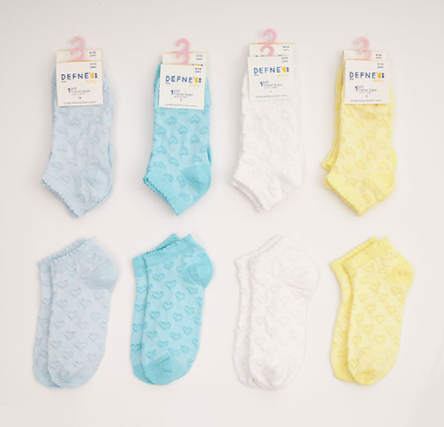 Wholesale 12-Piece Girls SocksDefne 1064-DFNÇ-1PK001-23(11-12) - 1