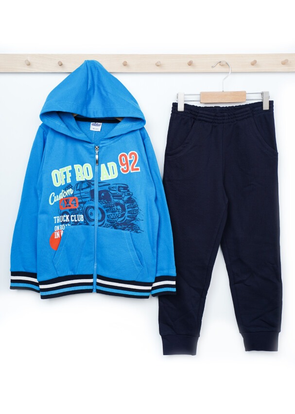 Wholesale 2-Piece Boys Tracksuit Set 3-6Y Elnino 1025-21705 - 1