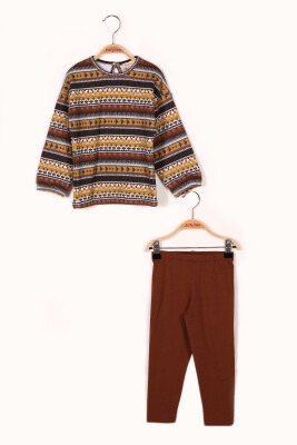 Wholesale 2-Piece Girls Sweatshirt with Leggings 2-7Y Zeyland 1070-212Z2AVB72 - Zeyland