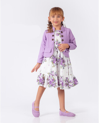 Wholesale 2-Pieces Jacket and Dress Set 9-12Y Elayza 2023-2273 - Elayza