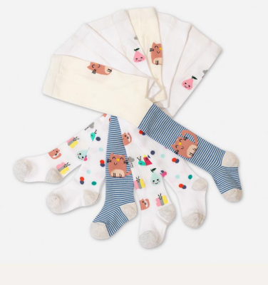 Wholesale 6-Piece Baby TigtsDefne 1064-KLT-018(18-24) - Defne