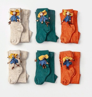 Wholesale 6-Piece Baby Girls Tights 18-24M Defne 1064-KKLT-040-23(18-24) - Defne