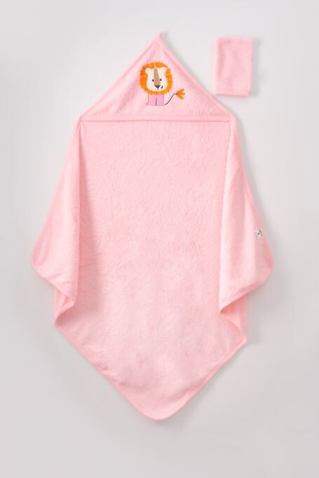 Wholesale Baby 100X100 Hooded Towel 0-18M Ramel Kids 1072-364 - 5