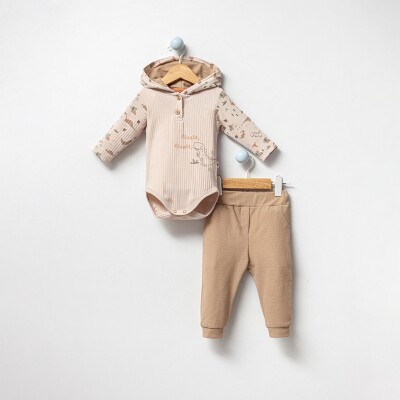 Wholesale Baby Boys 2-Pieces Body and Pants Set 3-12M Bubbles 2040-3007 - Bubbles (1)
