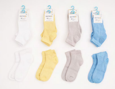 Wholesale 24-Piece Baby Socks with BoxDefne 1064-DFN2P-E015-23(12-18) - 1
