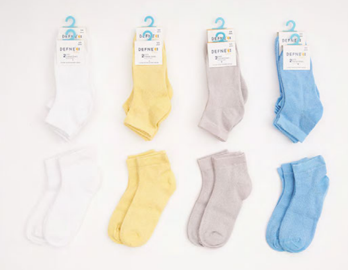 Wholesale 24-Piece Baby Socks with BoxDefne 1064-DFN2P-E015-23(3-4) - 1