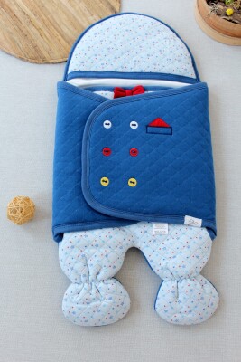 Wholesale Baby Boys Swaddles 0-6M Tomuycuk 1074-45043 - Tomuycuk