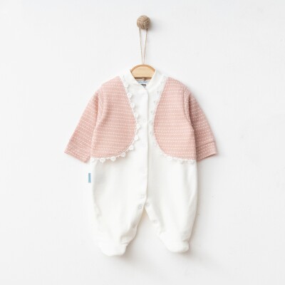 Wholesale Baby Girl Jumpsuit 1-6M Hoppidik 2017-2384 - Hoppidik (1)
