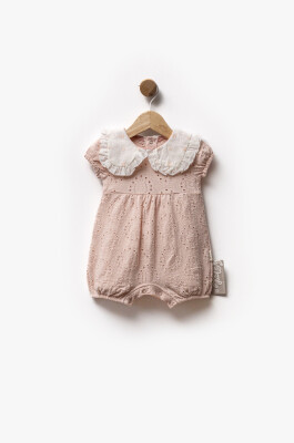 Wholesale Baby Girl Jumpsuit 3-12M Flexi Baby 2063-252439 Pink