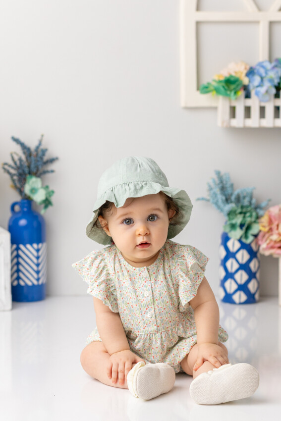 Wholesale Baby Girl Jumpsuit 3-24M Mininio 2062-251M2LBT42 - 1