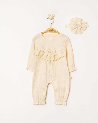  Wholesale Baby Girl Rompers 0-6M Miniborn 2019-6372 - Miniborn