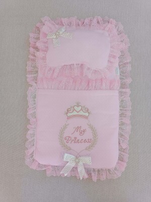 Wholesale Baby Girls 2-Piece Diaper Changing Mat 0-9M Tomuycuk 1074-50135 - Tomuycuk