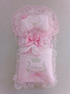 Wholesale Baby Girls 3-Piece Diaper Changing Mat 0-9M Tomuycuk 1074-50137 - Tomuycuk