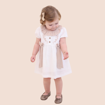 Wholesale Baby Girls Dress 9-24M Lilax 1049-6715 - 1