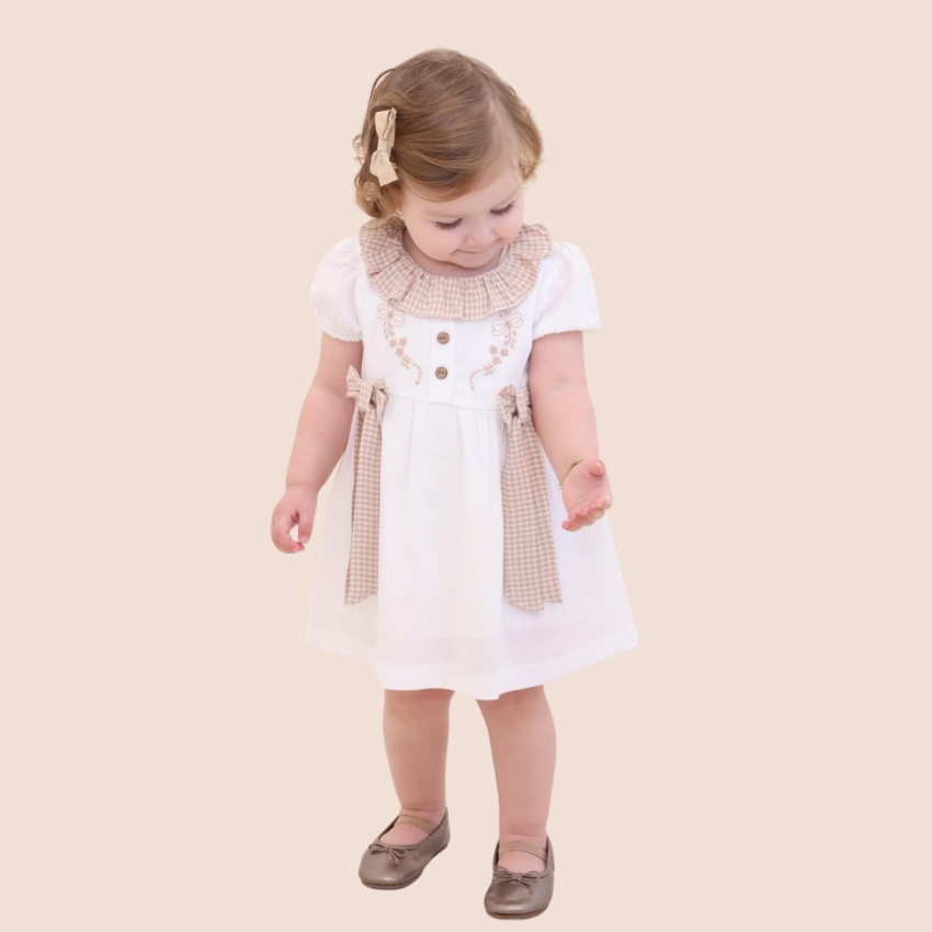 Wholesale Baby Girls Dress 9-24M Lilax 1049-6715 - 1