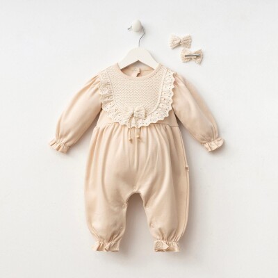 Wholesale Baby Girls Jumpsuit Set 3-9M Minizeyn 2014-3006 - 10