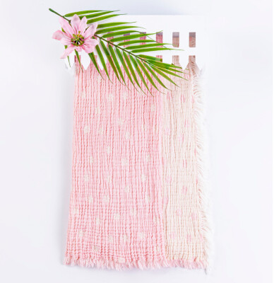 Wholesale Baby Girls Muslin Blanket 70x100cm. BabyZ 1097-5783 - BabyZ