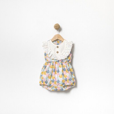 Wholesale Baby Girls Rompers 9-24M Cumino 1014-CMN3103 Pink