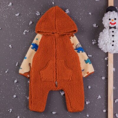 Wholesale Baby Girls Rompers With Hoodie 3-12M BabyZ 1097-4359 - 2