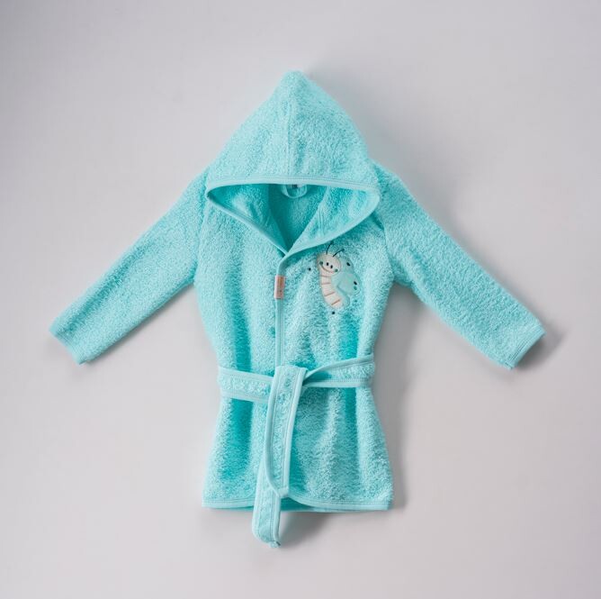Wholesale Baby Unisex Bathrobe 0-24M Ramel Kids 1072-490 - 5