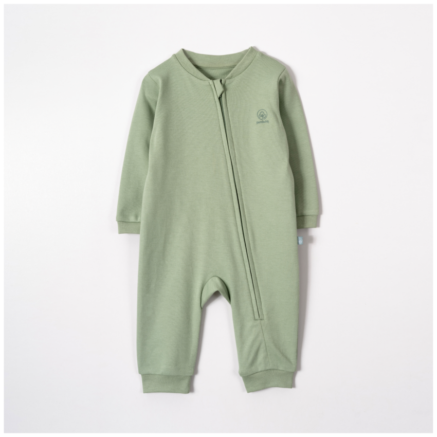 Wholesale Baby Unisex Jumpsuit 0-9M Pambuliq 2030-6611 - 1