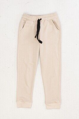 Wholesale Boys Sweatpants 4-8Y DMB Boys&Girls 1081-4735 Beige