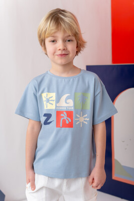 Wholesale Boys T-shirt 1-14Y Zeyland 1070-251Z3SCG51 - Zeyland