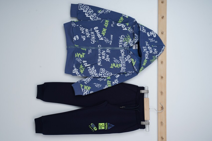 Wholesale Boys Tracksuit Set 3-6Y Elnino 1025-23508 - 2