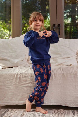 Wholesale Girls 2-Piece Pajama Set 3-12Y Zeyland 1070-ZK24-102223 - Zeyland