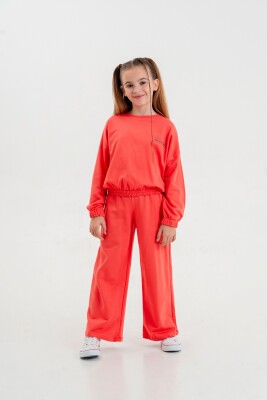Wholesale Girls 2-Piece Tracksuit Set 7-10Y Matmazel 2021-8001 - Matmazel