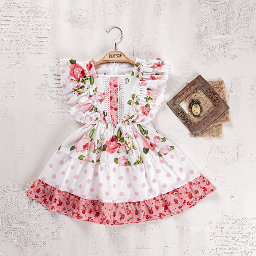 Wholesale Girls Dress 2-5Y Elayza 2023-2207 - 3