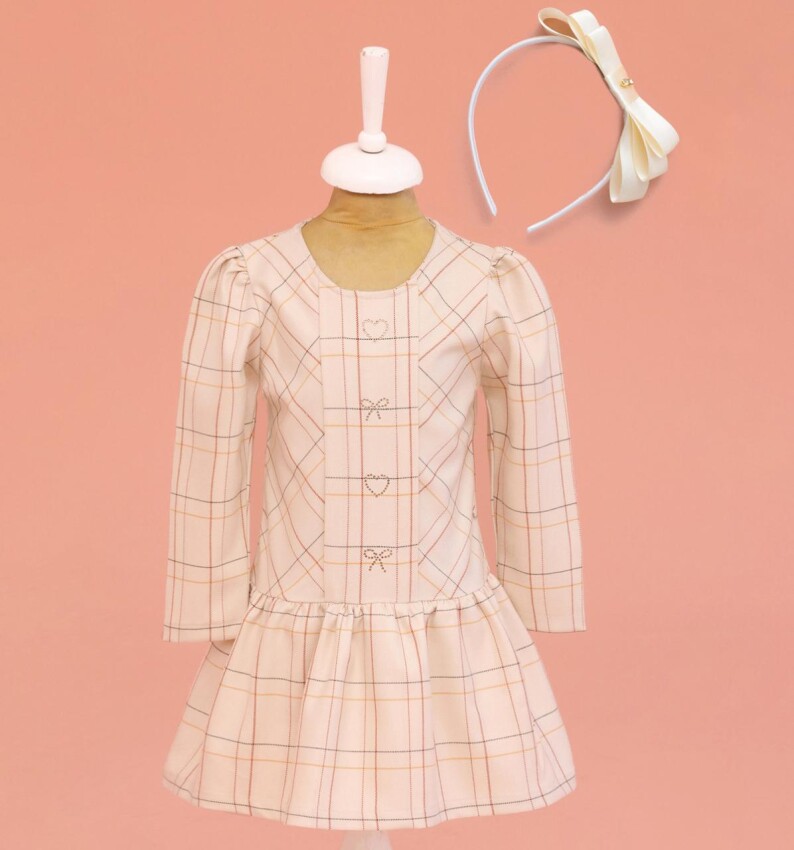 Wholesale Girls Dress 2-5Y Lilax 1049-6590 - 2