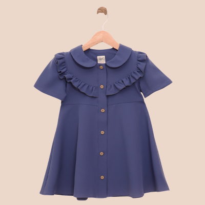 Wholesale Girls Dress 2-5Y Lilax 1049-6771 - 1