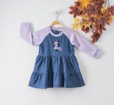 Wholesale Girls Dress 3-6Y Busra Bebe 1016-22265 - Büşra Bebe (1)